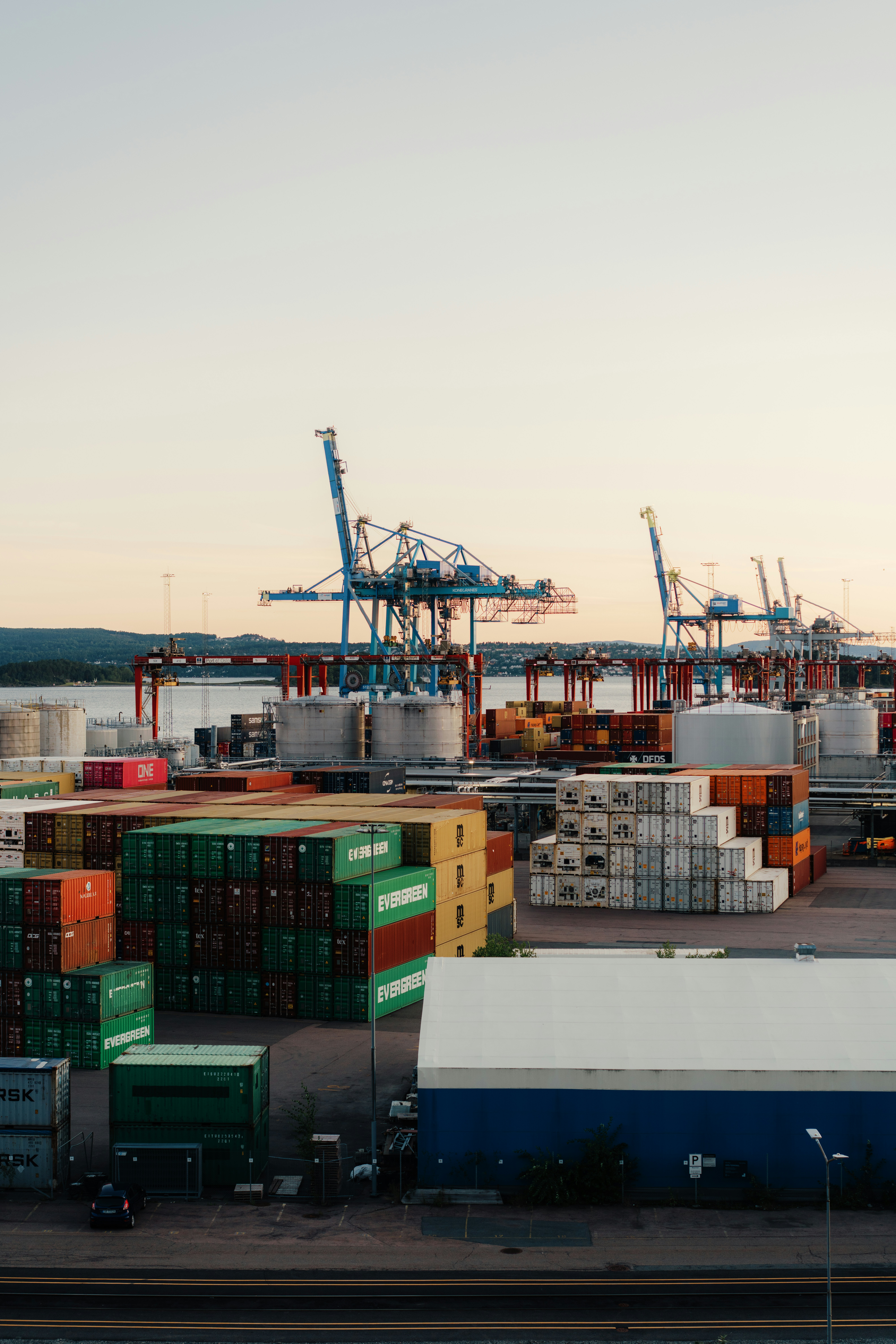 Cargo shipping and port logistics